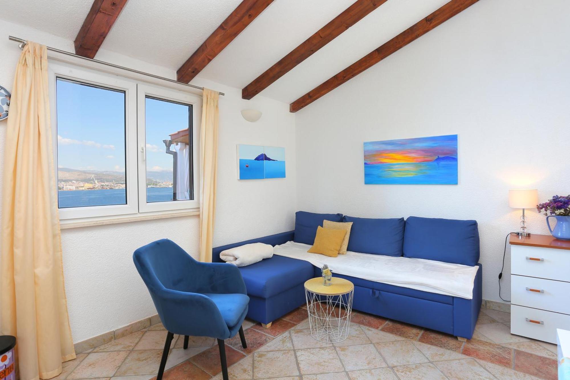 Apartments By The Sea Okrug Donji, Ciovo - 12502 Okrug Gornji Kamer foto