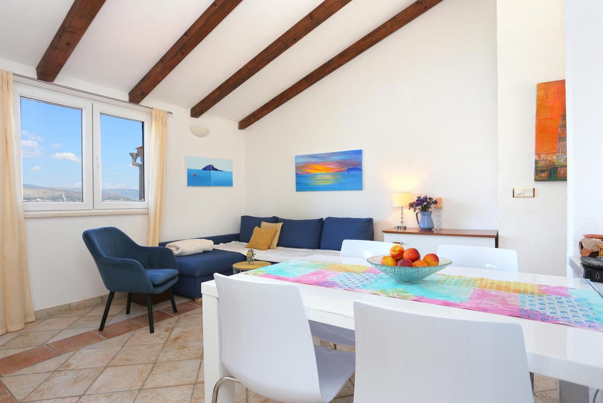 Apartments By The Sea Okrug Donji, Ciovo - 12502 Okrug Gornji Kamer foto